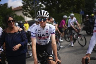 La préparation de Tadej Pogacar pour le Tour de France a été perturbée par le Covid. KEYSTONE/AP/Daniel Cole
