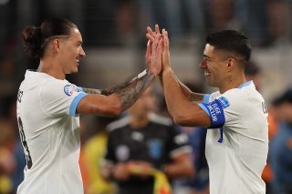 L'Uruguay a écrasé la Bolivie 5-0 jeudi KEYSTONE/EPA/JUSTIN LANE