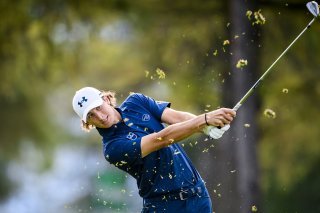 Cedric Gugler pointe au 5e rang avant l'ultime tour à Crans-Montana KEYSTONE/JEAN-CHRISTOPHE BOTT