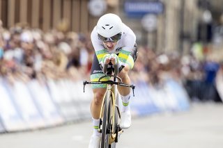 Grace Brown s'est parée d'or dans le chrono des Mondiaux de Zurich KEYSTONE/MICHAEL BUHOLZER