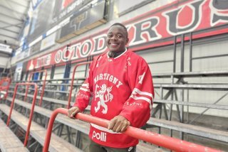 Ancien héros du HC Sierre, Auguste Impose doit désormais conquérir le coeur des fans du HCV Martigny.