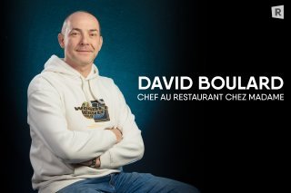 Chef David Boulard du Restaurant Chez Madame à Chamoson