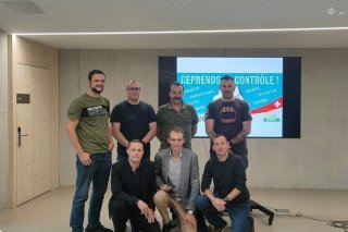 Lors de l'assemblée, le comité a également été renouvelé. Il est constitué comme tel : Debout depuis la gauche : Jean-Baptiste Udressy, Michel Sforza, Charles Clerc et Antonio Pinto. Assis depuis la gauche: Jonathan Dubosson, Alexis Udressy et Alexandre Cipolla