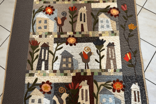 Le patchwork créé par le Club des Dranses.