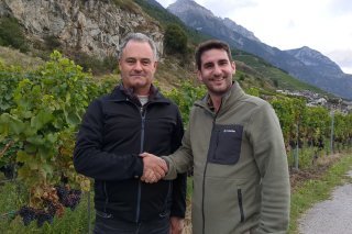 Eric Germanier et Mathias Delaloye