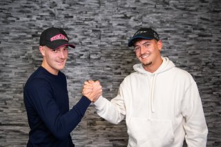 Jean et Samuel Luyet, deux frères à la lutte pour le titre de champion de Suisse de karting.