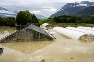 Dans la région de Sierre, la grosse industrie n'a pas été la seule à souffrir des inondations de fin juin-début juillet