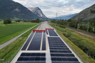 La couverte de Turtmann et ses futurs panneaux solaires