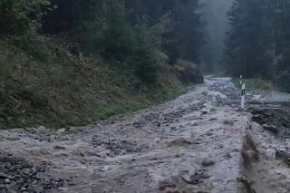 Le président de Salvan Florian Piasenta a publié l'information liée à la fermeture de la route entre Van d'en Bas et Van d'en Haut sur les réseaux sociaux