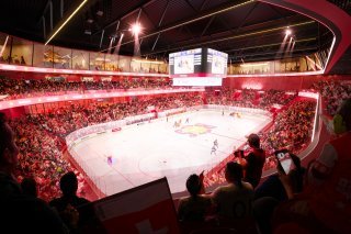 Une vision de l'intérieur de la future Valais Arena telle que présentée ce mardi par les porteurs du projet.