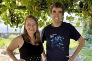 Les deux candidats des Vert.e.s de Collombey-Muraz