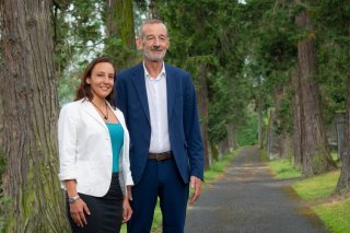 Les deux candidats de la liste