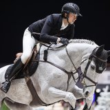 Martin Fuchs doit se contenter d'une 8e place dans le GP du CHI de Genève KEYSTONE/VALENTIN FLAURAUD