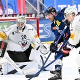 Fribourg-Gottéron retrouve une nouvelle fois Chris DiDomenico et Ambri à l'occasion de la dernière journée de saison régulière de National League. KEYSTONE/TI-PRESS/ANDREA BRANCA