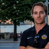 Nouveau directeur sportif de Lugano, Janick Steinmann a disputé deux saisons avec les Tessinois en tant que joueur. Il posait pour les photographes il y a plus de dix ans KEYSTONE/TI-PRESS/CARLO REGUZZI
