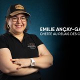 La Cheffe Emilie Ançay Gallard du Relais des Chasseurs à Chiboz