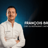 Le chef François Briand du restaurant L'Instant Présent