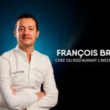 Le chef François Briand du restaurant L'Instant Présent