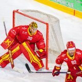 Le dernier rempart Remo Giovannini a disputé face à Coire son 300e match avec le club de la Cité du Soleil.