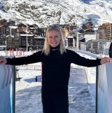 L'ancienne patineuse est fin prête pour son retour à la compétition sur la piste de Val Thorens
