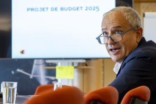 Le projet de budget 2025 de la Ville de Genève, présenté en septembre par le conseiller administratif Alfonso Gomez, sera discuté au Conseil municipal le samedi 7 décembre (archives). KEYSTONE/MARTIAL TREZZINI