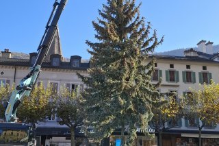 Prise de place à Martigny