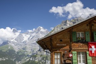La baisse des taux devrait encourager le désir d'accession à la propriété du logement, selon Moneypark. (archive) KEYSTONE/PETER SCHNEIDER