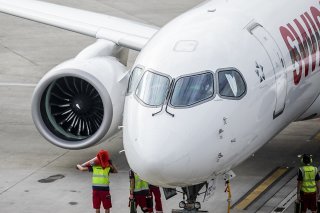 Un Airbus A220-300 de Swiss à l'aéroport de Zurich (photo d'archives) KEYSTONE/CHRISTIAN MERZ