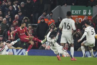 Cody Gakpo égalise à 1-1 KEYSTONE/AP/Jon Super