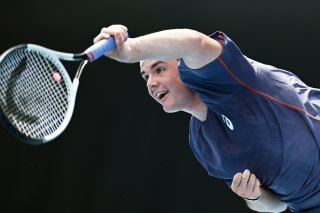 Dominic Stricker: bien loin du compte à Melbourne... KEYSTONE/EPA/JOEL CARRETT