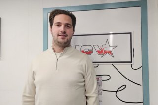 Guillaume Anex, 24 ans, entraîneur du HCV Martigny depuis un mois.