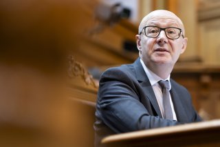 Le chancelier Viktor Rossi n'exclut pas que d'autres plaintes pénales soient déposées pour falsification présumée de signatures. (Photo d'archives) KEYSTONE/ANTHONY ANEX