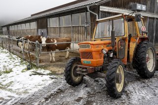 L'augmentation des moyens demandée par le Parlement doit notamment permettre de garantir la stabilité des revenus des familles paysannes (archives). KEYSTONE/PETER SCHNEIDER