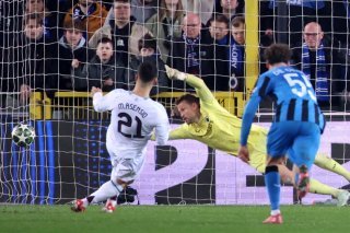Asensio marque le 3-1 sur penalty KEYSTONE/EPA/OLIVIER MATTHYS