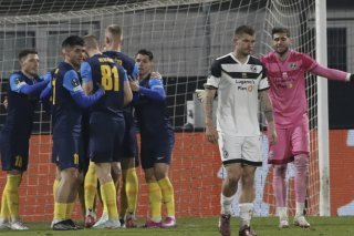 Les Luganais devront s'imposer au match retour à Thoune. KEYSTONE/EPA/ANTONIO BAT