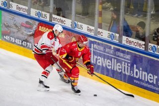 Match entre Sierre et Viège lors de la saison 2024/2025