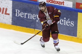 Arnaud Jacquemet sous les couleurs de Genève-Servette.