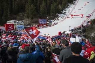 Image d'illustration - courses féminines de Crans-Montana en février 2024
