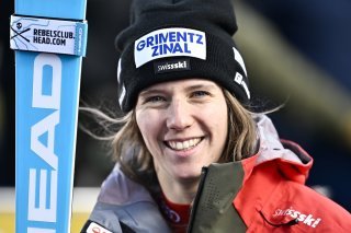 Camille Rast ce samedi à Sölden