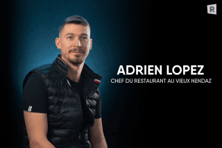 Adrien Lopez, chef du restaurant Au Vieux Nendaz à Haute Nendaz