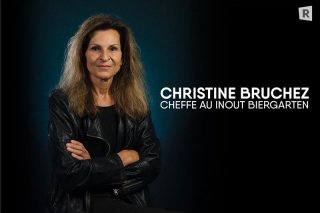 Christine Bruchez, cheffe du InOut Biergarten à Sion
