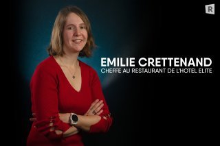 Emilie Crettenand, cheffe du restaurant Hôtel Élite à Sion