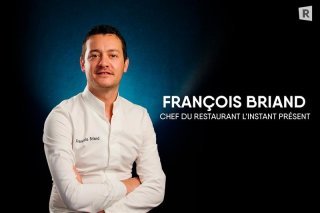 Le chef François Briand du restaurant L'Instant Présent