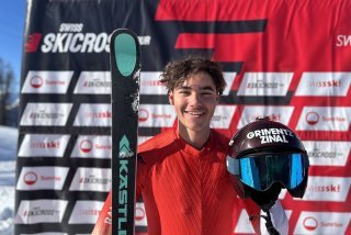 Lorenzo Rosset, spécialiste de skicross
