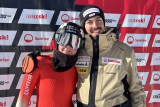 Valentine Lagger et Lucas Richard, deux espoirs du skicross valaisan