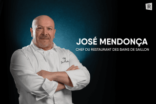 José Mendonça, chef exécutif du Restaurant des Bains de Saillon à Saillon