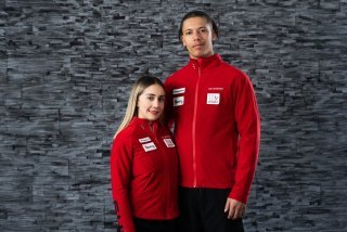 Oxana Vouillamoz et Tom Bouvart, le couple qui monte dans le patinage artistique suisse