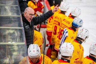 Dany Gelinas et le HC Sierre battus lors de l'acte 1 des playoffs mardi soir à Viège.