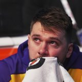 Luka Doncic a été submergé par l'émotion pour son retour à Dallas KEYSTONE/AP/LM Otero