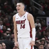 Tyler Herro a brillé mercredi face à Chicago KEYSTONE/AP/Nam Y. Huh